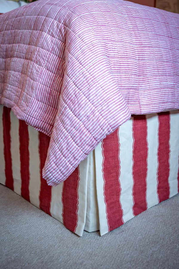 Custom Bed Valance Sheets - The House Upstairs