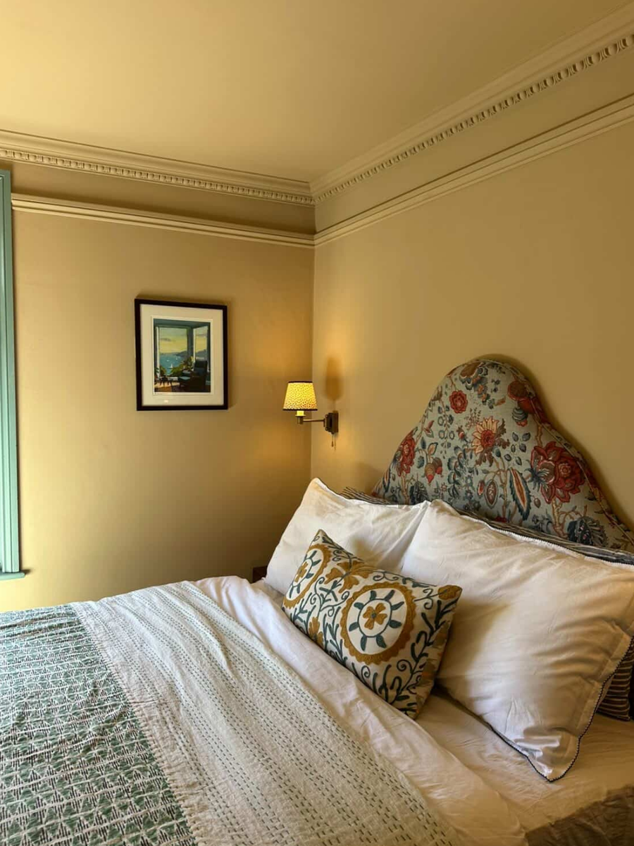 Beckie Upholstered Fabric Headboard
