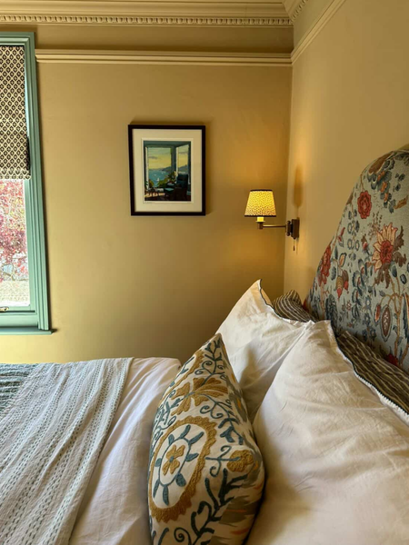 Beckie Upholstered Fabric Headboard
