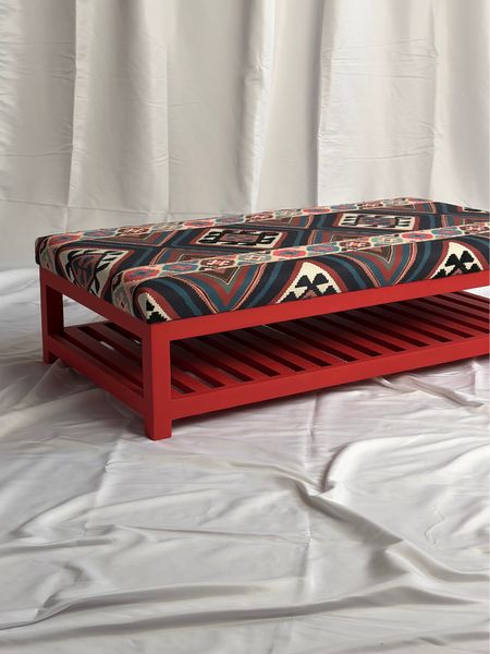 Morris & Co/ Farrow and ball, Florence slatted ottoman