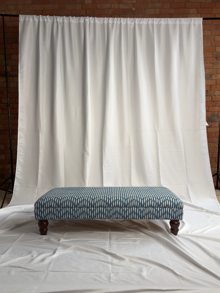 Bryher in Linwood Smocked in Blue