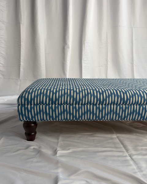 Bryher in Linwood Smocked in Blue
