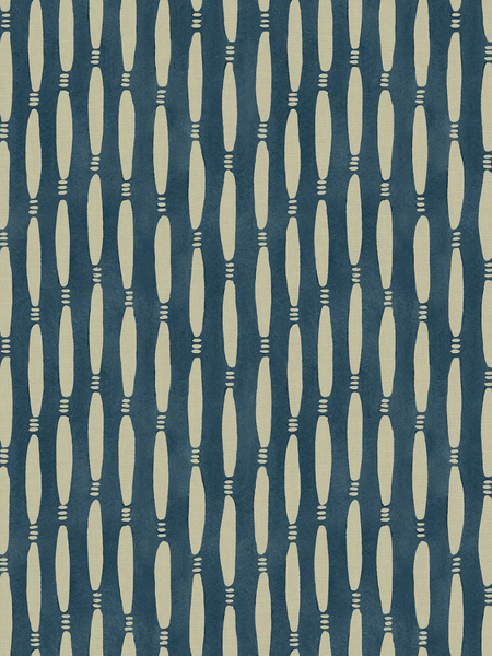 Bryher in Linwood Smocked in Blue