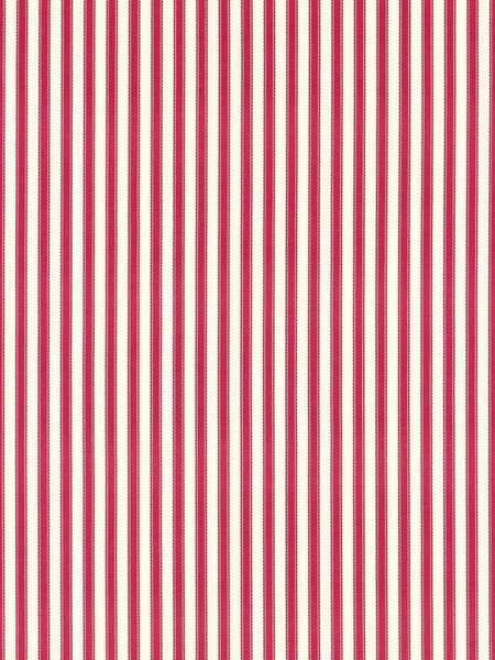 Honey ottoman in Sanderson  Pinetum Stripe Red