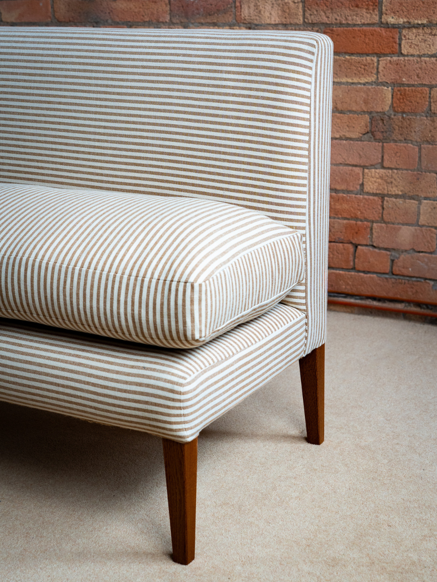 Caramel Emily Banquette available in 3 sizes Off The Roll