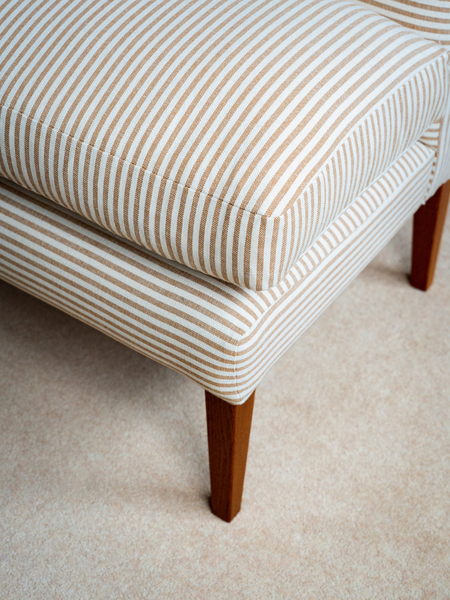 Caramel Emily Banquette available in 3 sizes Off The Roll