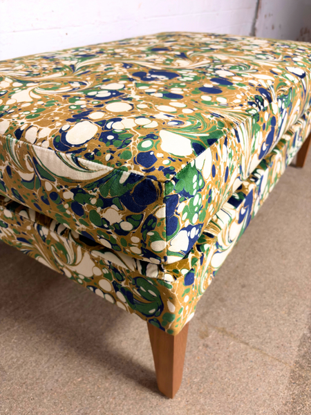 Honey Lux Bare leg Ottoman