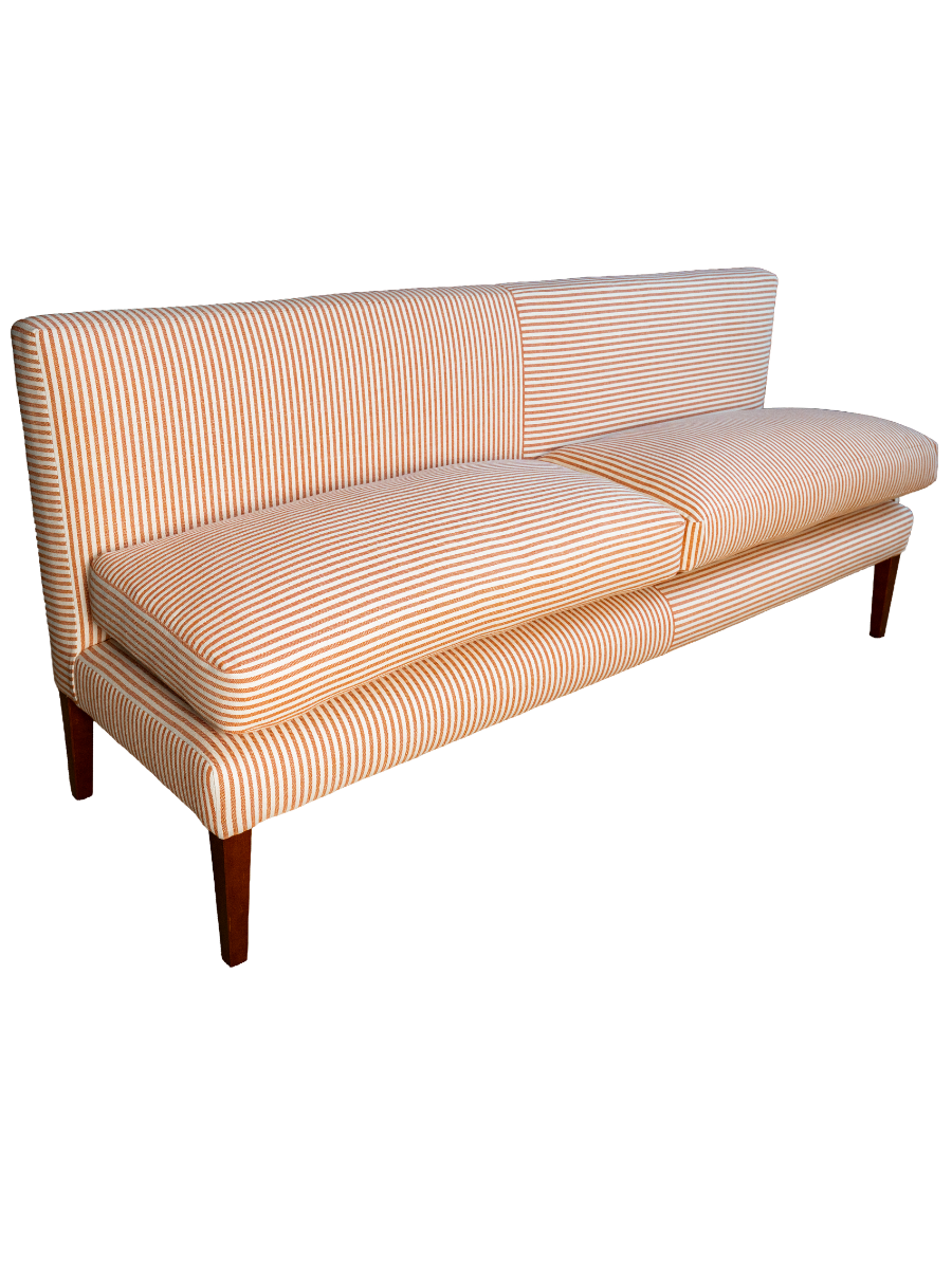 Terracotta Emily Banquette available in 3 sizes Off The Roll