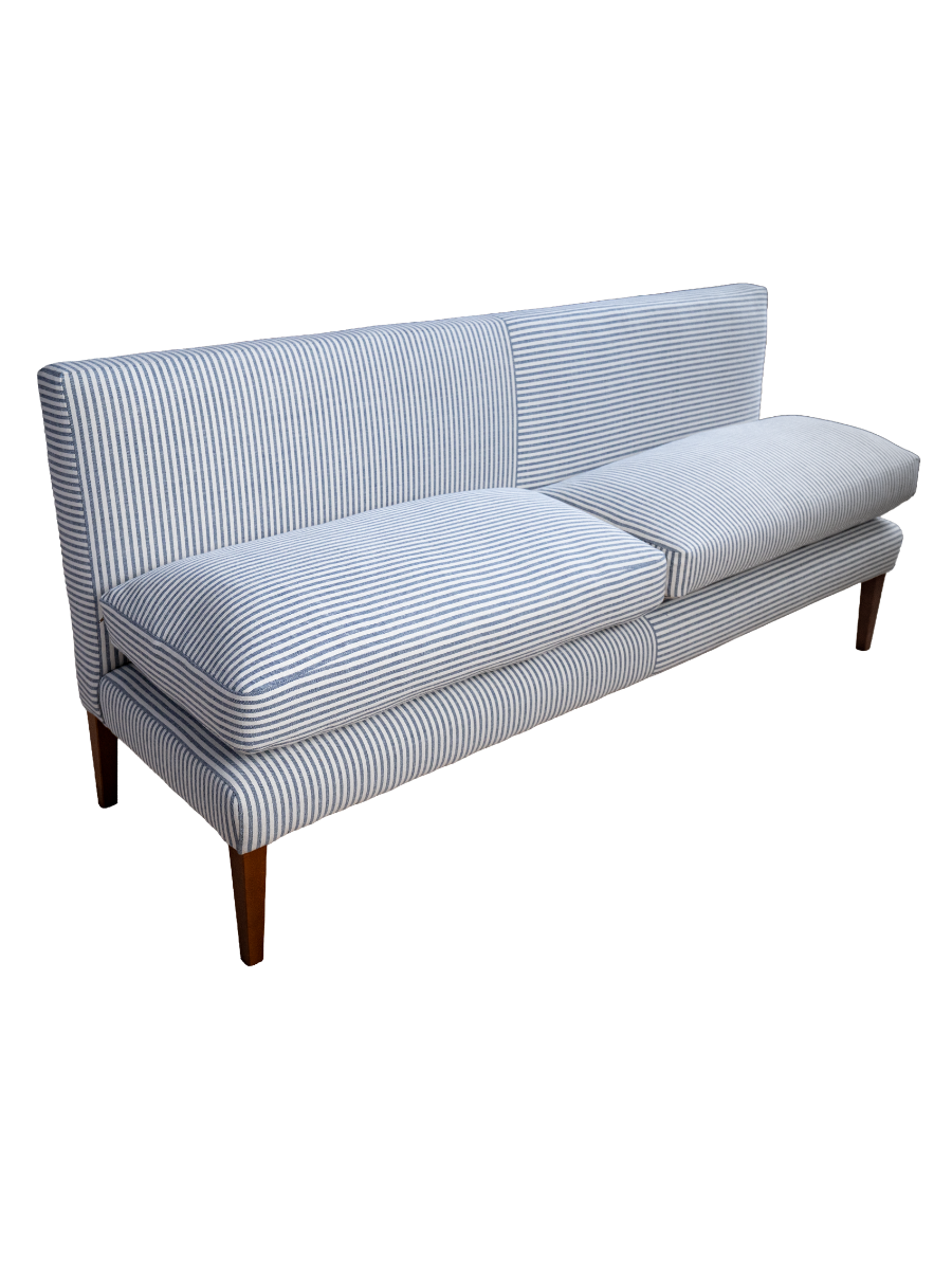 Navy Blue Emily Banquette available in 3 sizes Off The Roll