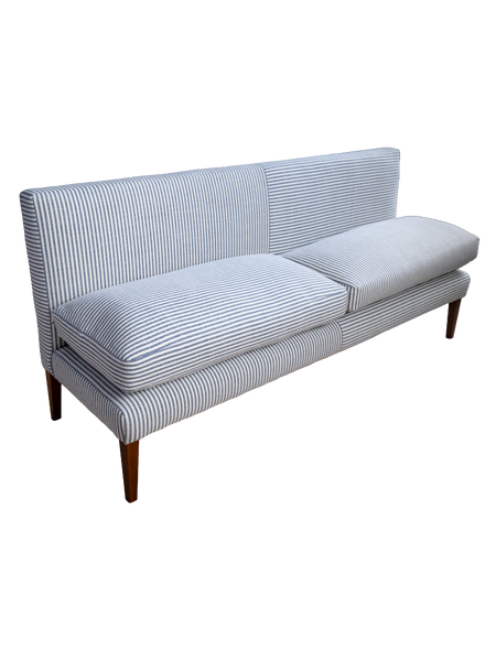 Navy Blue Emily Banquette available in 3 sizes Off The Roll