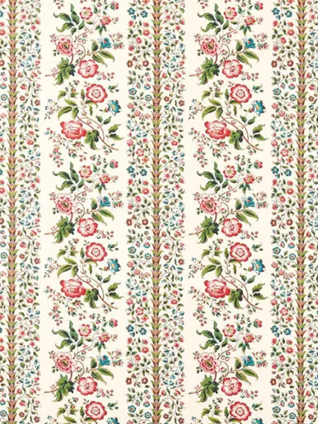 Sanderson Rose Pergola x2 Mini Bolster cushions 60 x 30 cm
