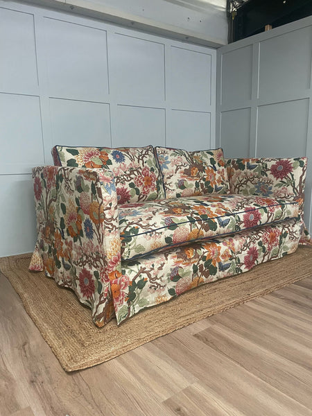 Handmade Charlotte Sofa with Loose Cover