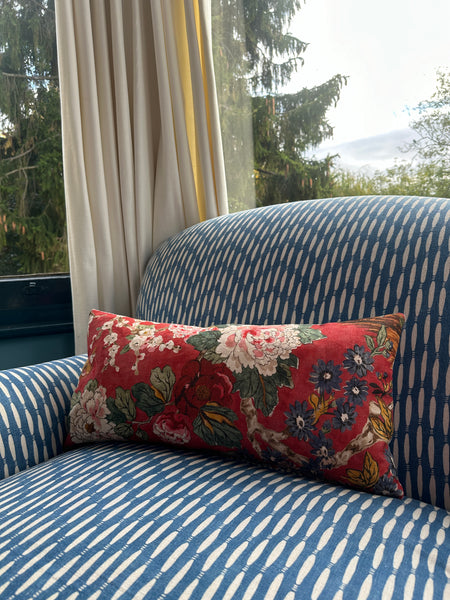 Colefax & Fowler Mini bolster cushion