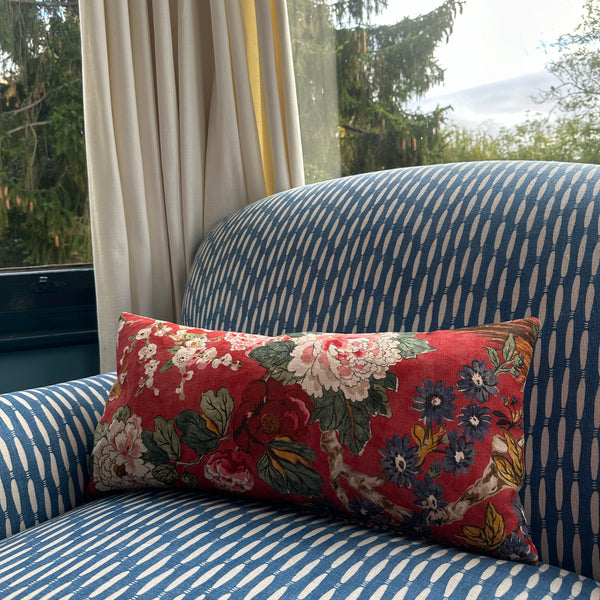 Colefax & Fowler Mini bolster cushion