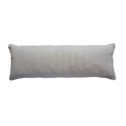 The Striped Piped Bolster Cushion | 5 colours