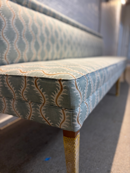 Anna border backrest Banquette