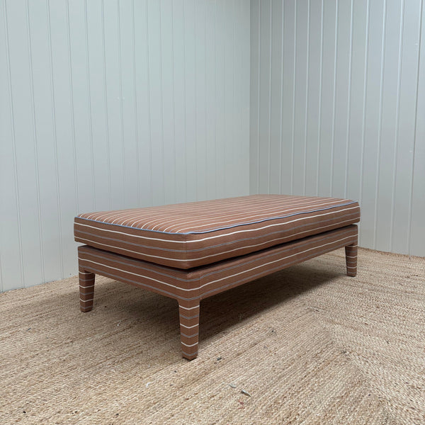 Custom Honey Lux Ottoman