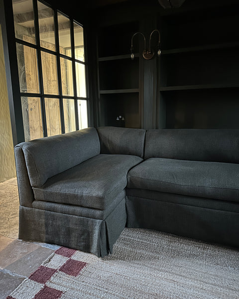 A comfortable Sophie slipper sofa