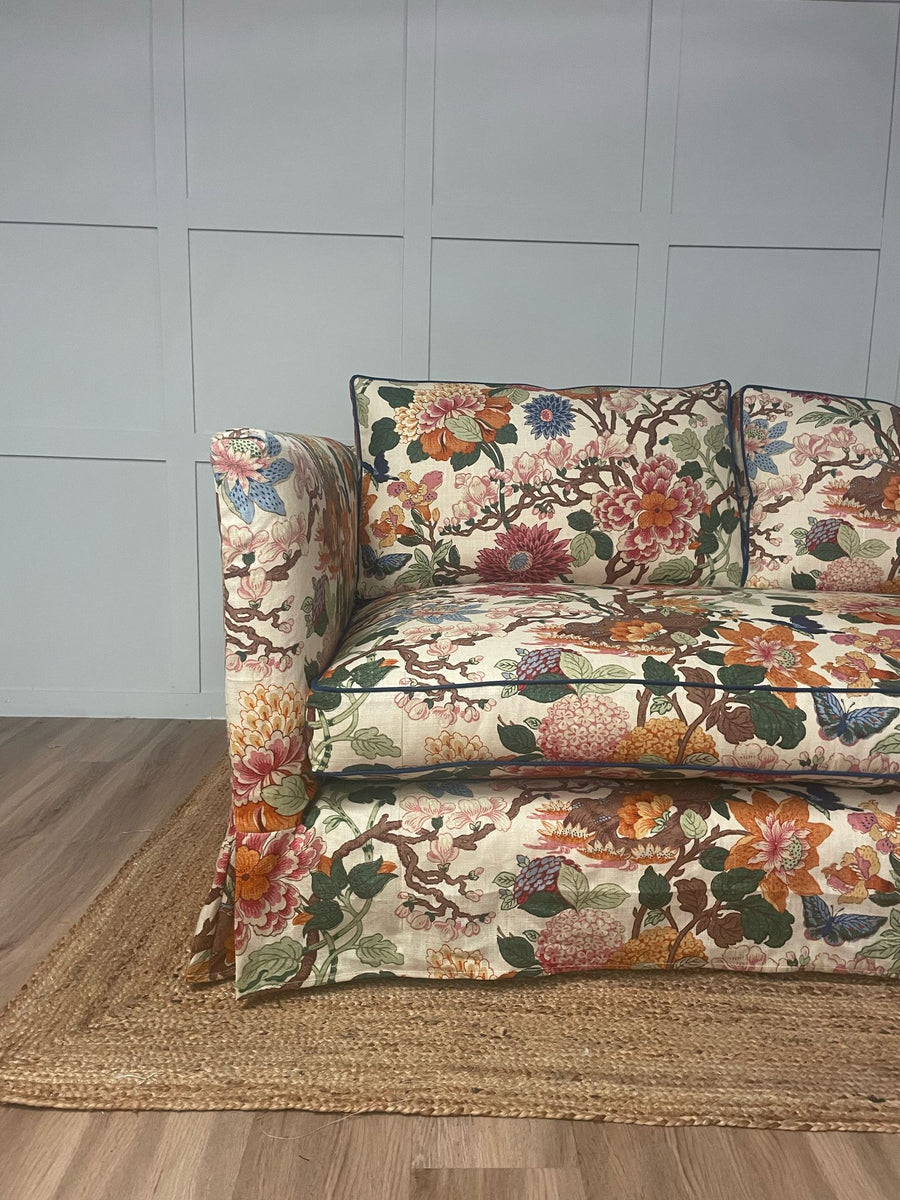 Handmade Charlotte Sofa with Loose Cover