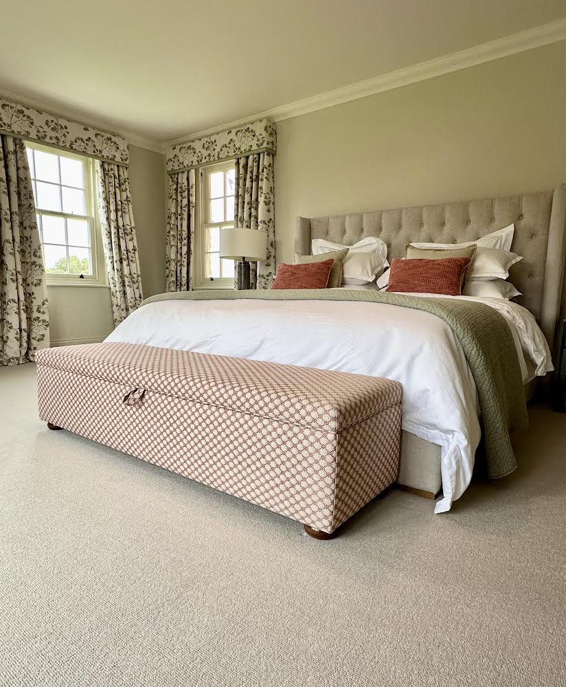 Bespoke Zoey End of Bed Storage Ottoman