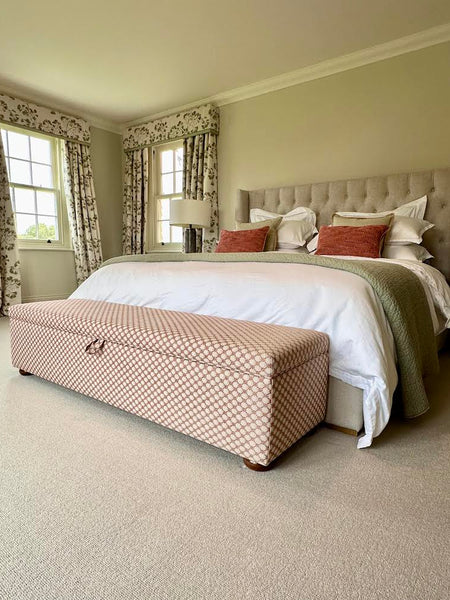 Bespoke Zoey End of Bed Storage Ottoman