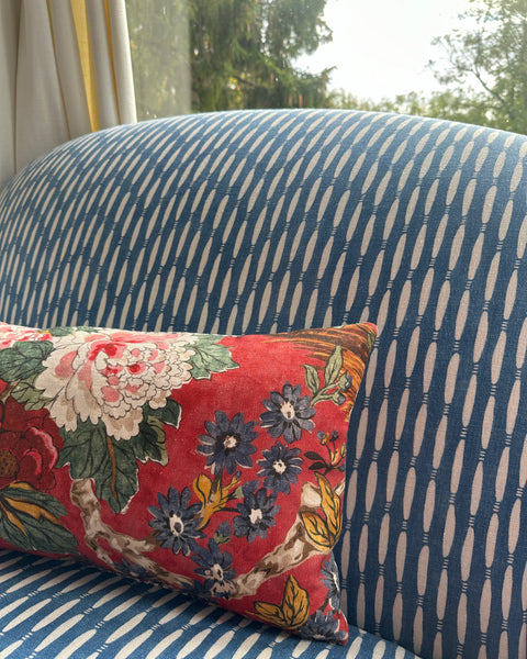 Colefax & Fowler Mini bolster cushion