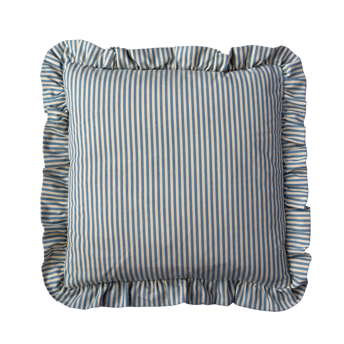The Striped Frill Square Cushion | 5 colours