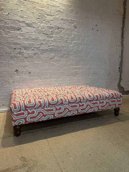 Bespoke Rebecca Buttoned Ottoman Footstool