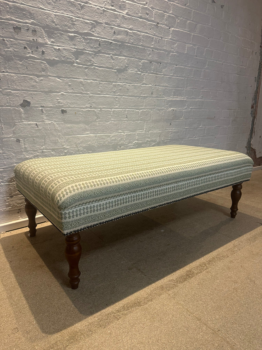 Dorothy Studded Ottoman Footstool