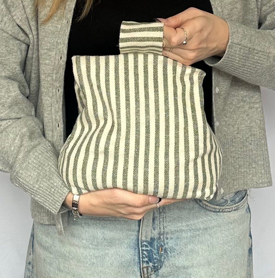 Heavy Woven Stripe Door Stop