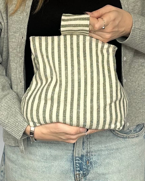 Heavy Woven Stripe Door Stop
