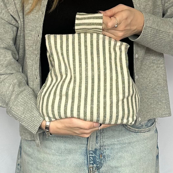 Heavy Woven Stripe Door Stop