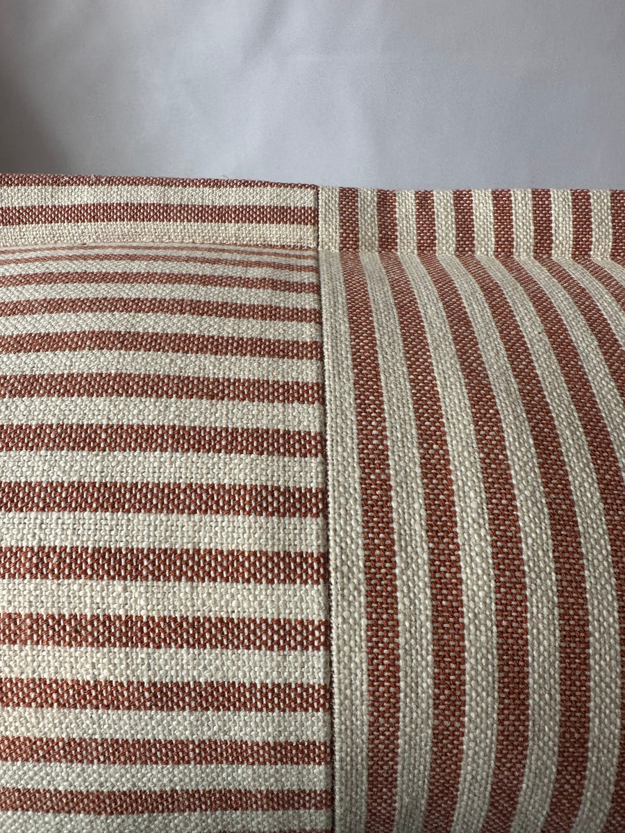 Directionless Heavy Linen Woven Bolster 90 x 35 cm