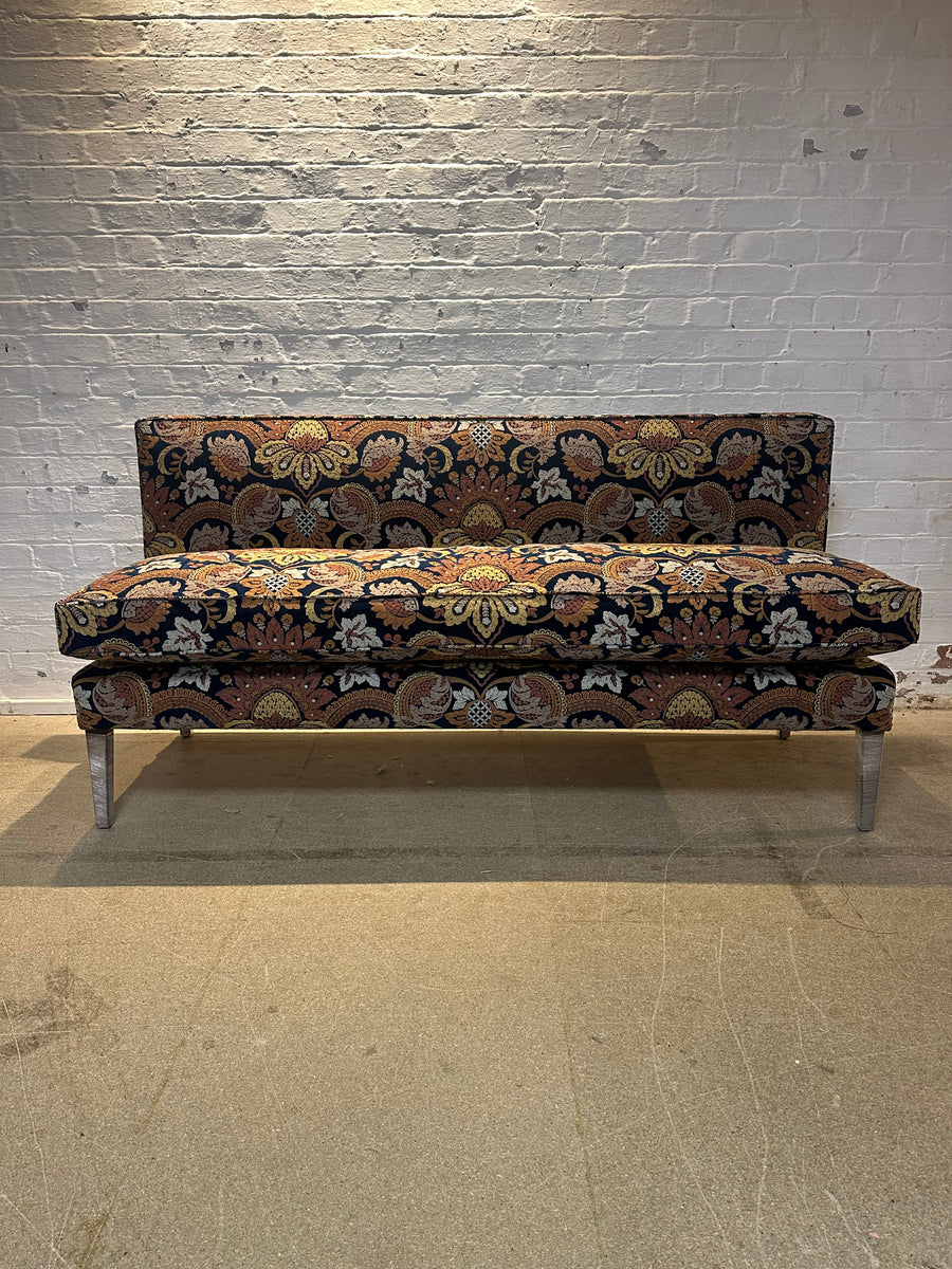180cm Zoffany Pomegranate Velvet Embroidery Emily