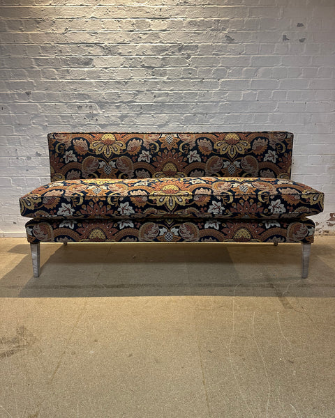 180cm Zoffany Pomegranate Velvet Embroidery Emily