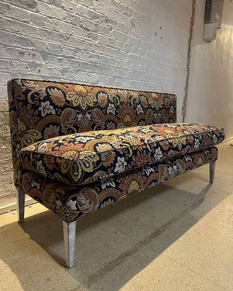 180cm Zoffany Pomegranate Velvet Embroidery Emily