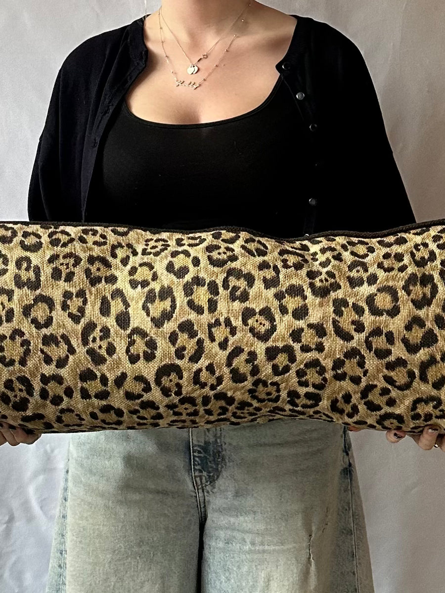 Leopard Bolster 90 x 35 cm