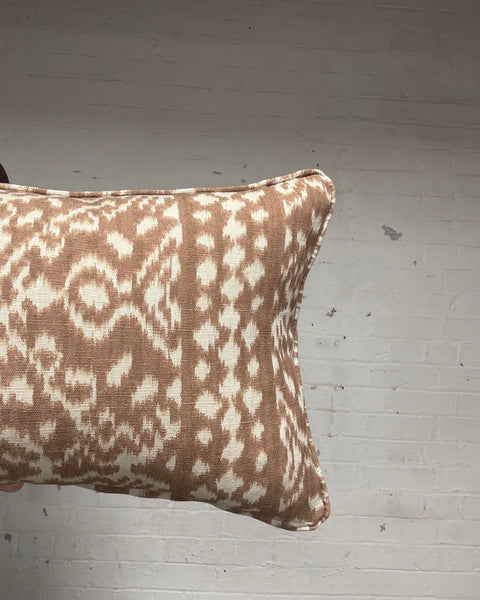 Bolster Cushion 90x35cm in Paolo Moschino - Farah in saddle