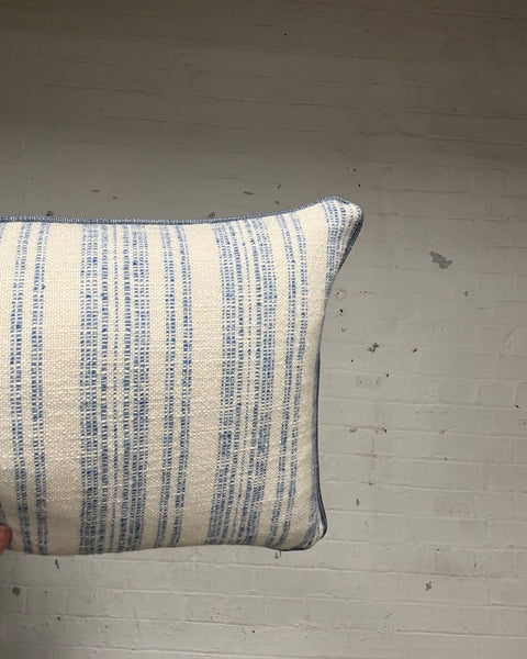 Bolster Cushion 90x35cm in Christopher Farr - Japura in denim