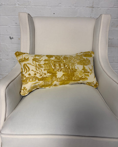 Mini bolster 60 x 30cm in Beata Heuman - Willow in pollen