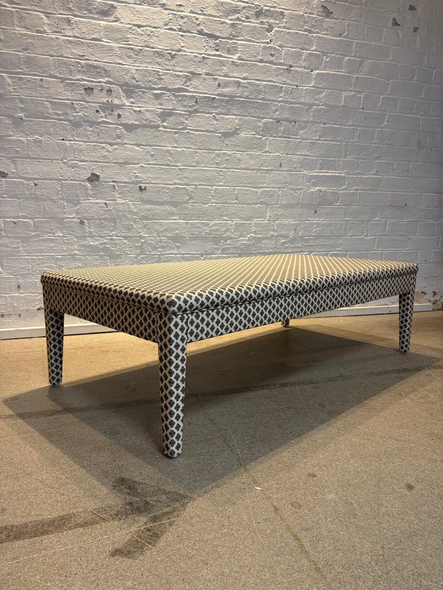 Howe Thimble Knurl Fir - Honey ottoman