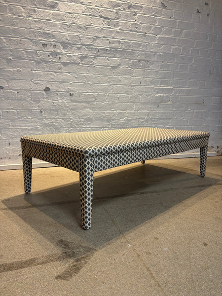 Howe Thimble Knurl Fir - Honey ottoman