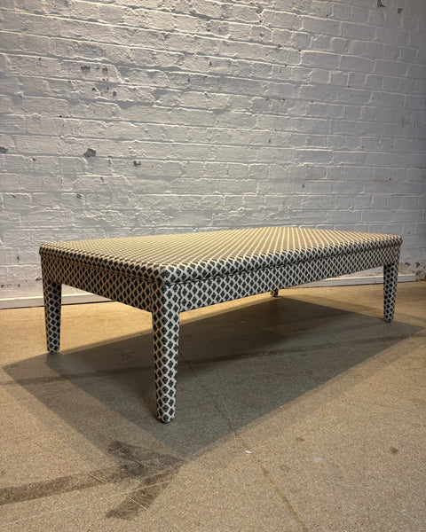 Howe Thimble Knurl Fir - Honey ottoman