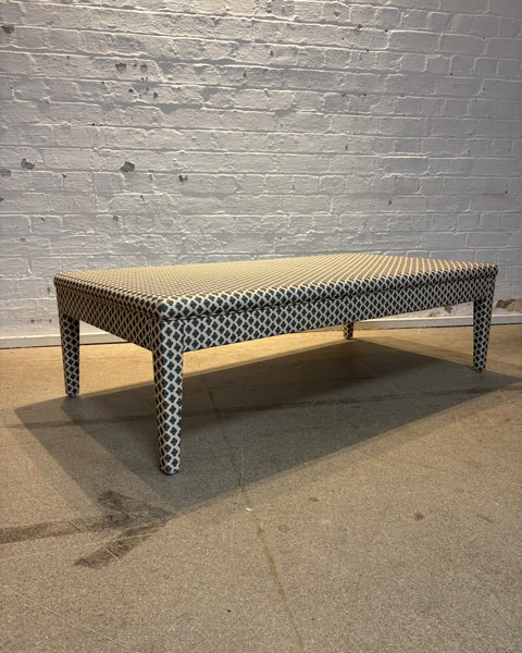 Howe Thimble Knurl Fir - Honey ottoman