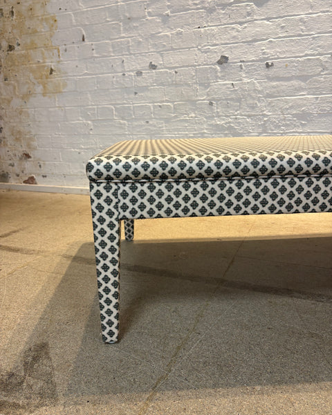 Howe Thimble Knurl Fir - Honey ottoman