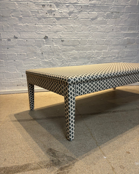 Howe Thimble Knurl Fir - Honey ottoman