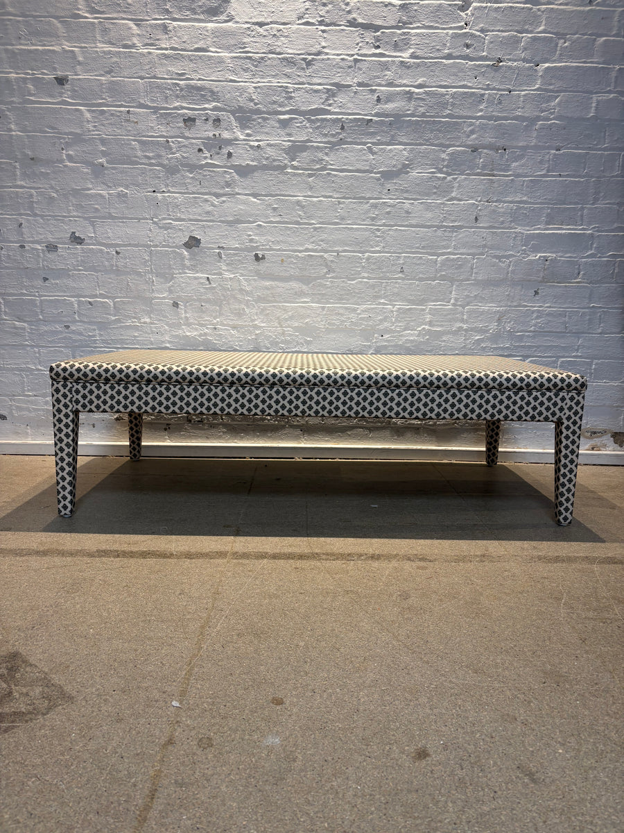 Howe Thimble Knurl Fir - Honey ottoman