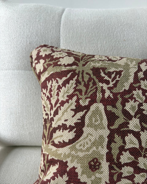 Lumbar cushion in Lewis and Wood Alhambra 30 x 40cm