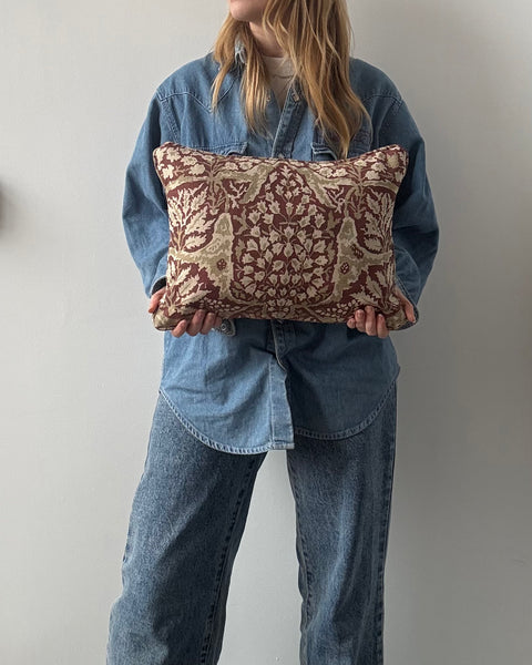 Lumbar cushion in Lewis and Wood Alhambra 30 x 40cm