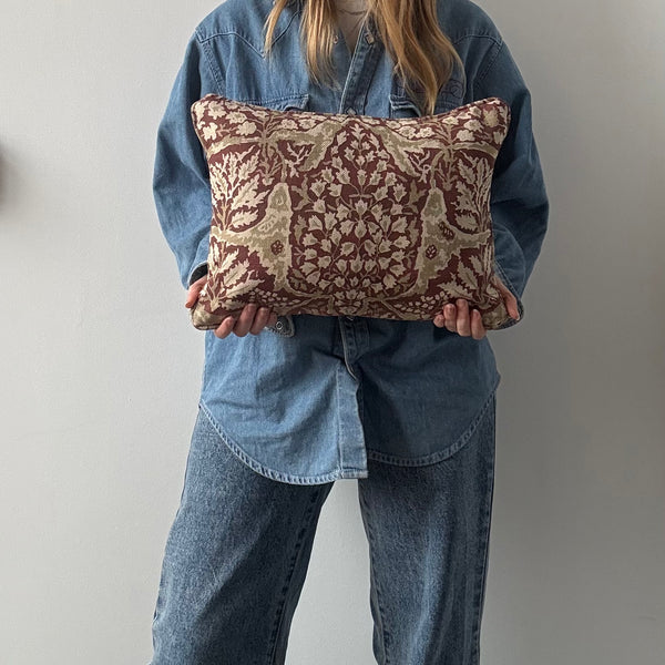 Lumbar cushion in Lewis and Wood Alhambra 30 x 40cm